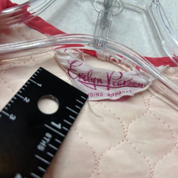 Evelyn Pearson ladies vtg 70s Loungewear Housecoat Kaftan Nightgown Pink Robe - Picture 2 of 14